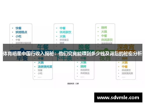 体育明星中国行收入揭秘：他们究竟能赚到多少钱及背后的秘密分析